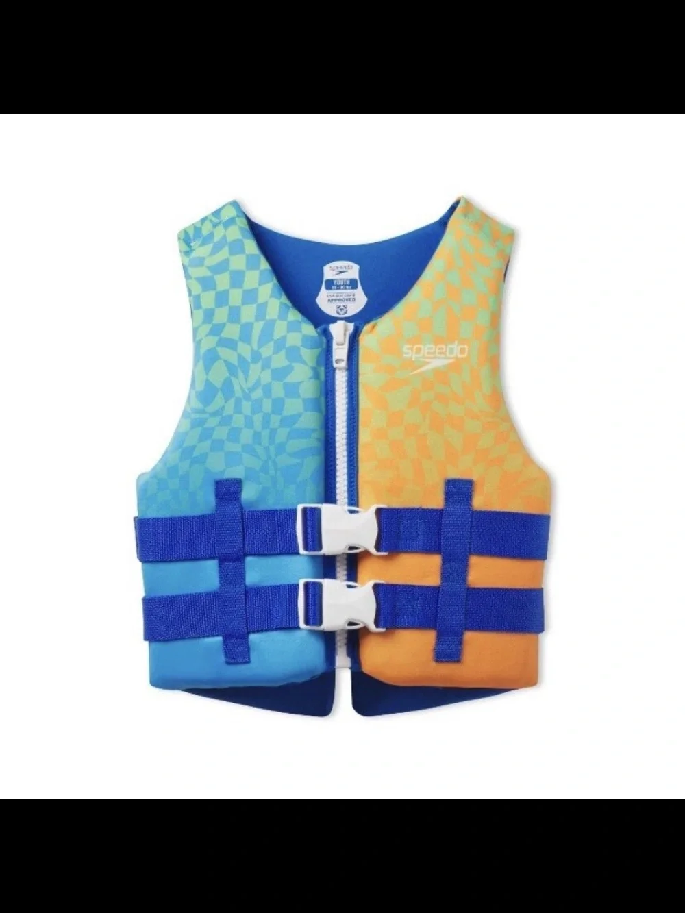Z at. Speedo Boys PFD Life Jacket Vest Type III 50-90 lbs